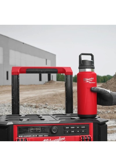 Milwaukee Packout Matara Suluk 1065 Ml Krmızı 4932493467 Kırmızı