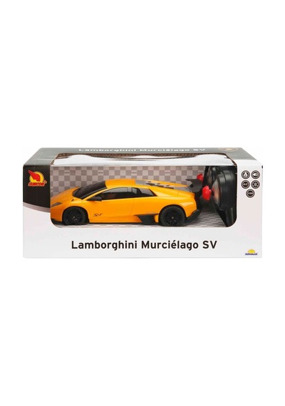 1:24 Lamborghini Murcielago Sv Işıklı Uzaktan Kumandalı Araba 39403 Sarı Çok Renkli