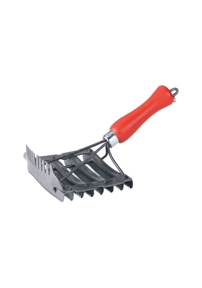 Kerbl 8 Dişli Metal Kaşağı Hayvan Kaşıma