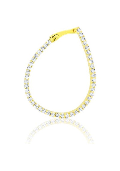 Sunrays İthal Gümüş Küpe-773 Gold