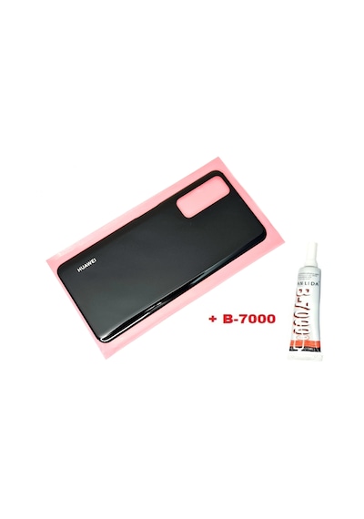 Tkgz - P Smart 2021 Arka Pil Batarya Kapağı B-7000 Siyah