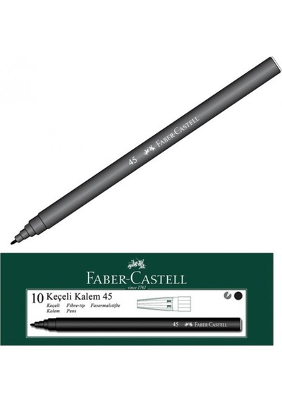 Faber-castell Keçeli Kalem Siyah 5061 155002