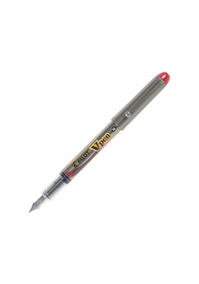 Pilot V-Pen Sılver Kırmızı (Svp-4M-R)