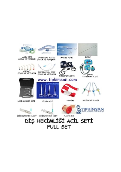 Full Set Dis Hekimliği Acil Müdahale Seti