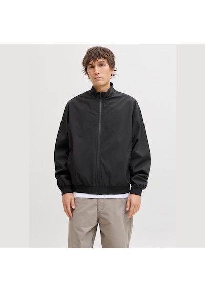 Jack & Jones Charge Stand Collar Erkek Siyah Ceket 12288895-b