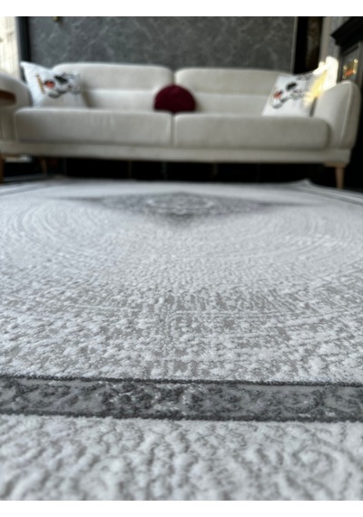 Elegance Halı Salon, Oturma, Yatak Odası Halısı Desen Kodu 90819-095 Beyaz-gri