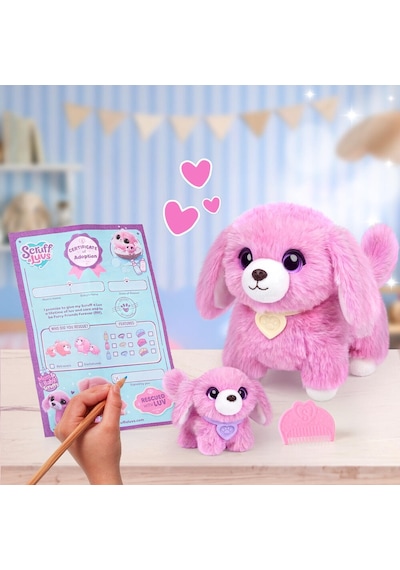 Scruff A Luvs Anne Ve Yavrusu S3 Dachshund Pelüş Cru13000 Çok Renkli