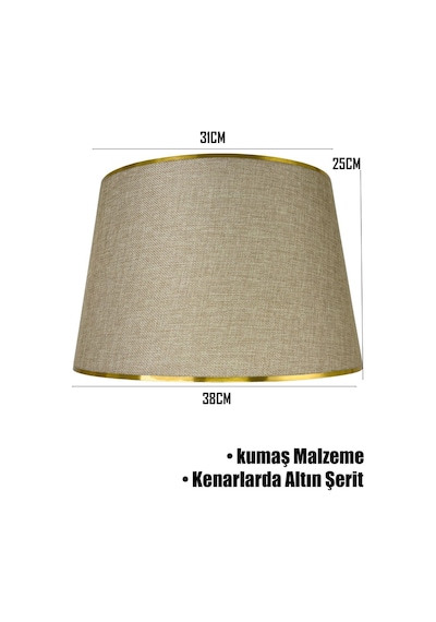 Kumbeji Gold Şeritli Lambader Şapkası Kumbeji
