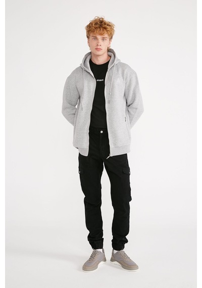 Jepublic Erkek Sweatshirt-j232407 Gri