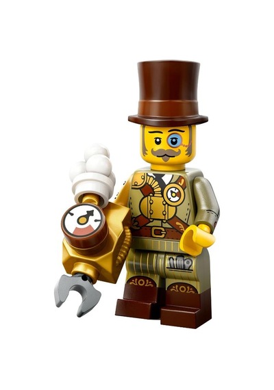 Lego Minifigür 71048 Seri 27 - 12 Steampunk Inventor