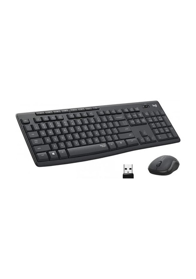 Logitech Mk295 Q Tr Siyah Kablosuz Klavye Mouse Set Diğer