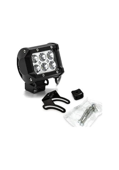 Carub Sis Farı Off Road 6 Led Projektör Çakar 30v Beyaz