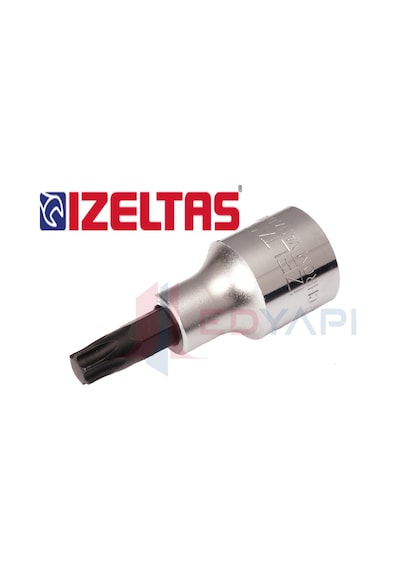 İzeltaş 1/2" Lokmalı Star Torx Uç T55