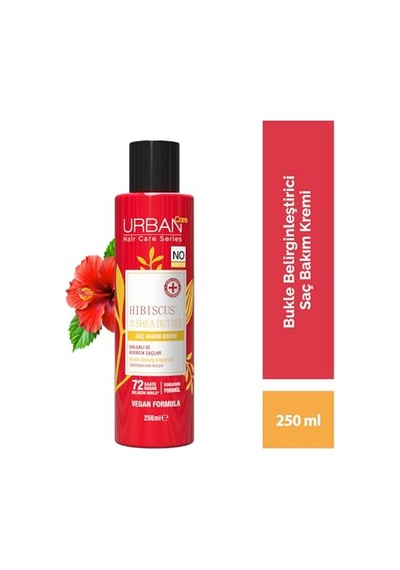 Hibiscus &amp Amp Shea Butter Kıvırcık Ve Dalgalı Saçlara Özel Saç Kremi 250ml Bukle