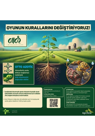 Otto Azotıc Biyolojik Ajan 200 Gr. Poşet Toz 200 G