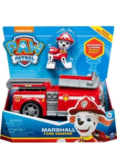 Paw Patrol Görev Aracı ve Kahramanlar  Marshall