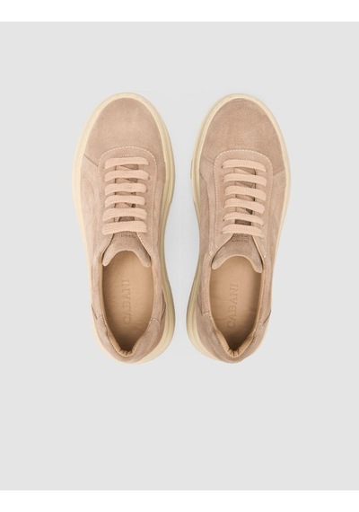 Krem Kadın Sneaker Ayakkabı Krem