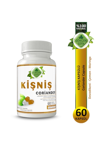 Gökçek Şifa Kişniş 60 Kapsül