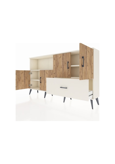 Arges Konsol 4 Raflı Tek Çekmeceli 4 Kapaklı 176x30x99 Aytaşı-çam Aytaşı-çam/aytaşı Arges Konsol 4 Raflı Tek Çekmeceli 4 Kapaklı 176x30x99 Aytaşı-çam Aytaşı-çam/aytaşı