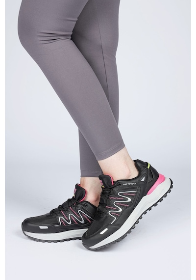 Jump 28792 Siyah - Fuşya Kadın Outdoor Spor Ayakkabı Bej