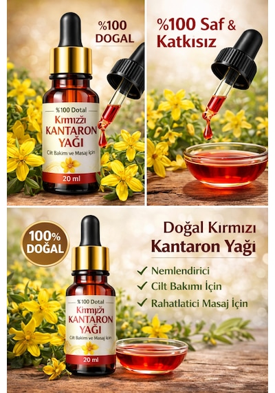 Kırmızı Kantaron Yağı 20 ML