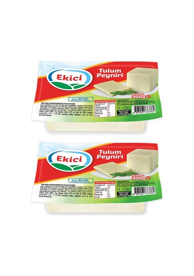 Ekici İzmir Tulum Peyniri 300 Gr X 2 Adet