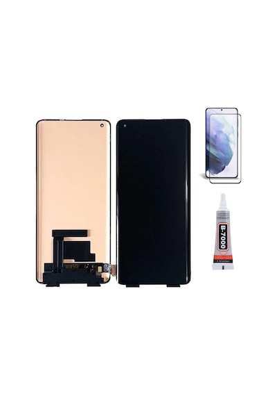 Oppo Find X2 Uyumlu Ekran Lcd Dokunmatik B7000 15ml Yapıştırıcı Ve Kırılmaz Cam İle Beraber Yc