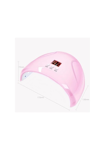 Tr Profesyonel 3 Zaman Ayarlı Uv 18 Led Mor Işık- Oje Kurutucu Protez Tırnak Kurutucu-usb'li 54w-5v
