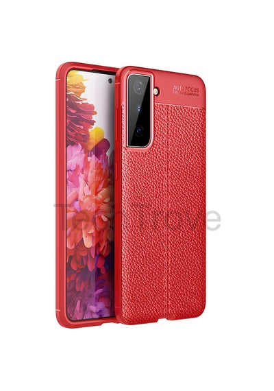 Samsung Uyumlu Galaxy S21 Kılıf Deri Extra Korumalı Slikon Kapak