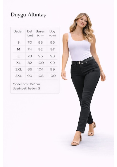 Duygu Altıntaş Siyah Örme Pantolon Likralı Dar Paça Yüksek Bel Kadın Pantolon Siyah - 867816351 Siyah - 867816351 Siyah Duygu Altıntaş Siyah Örme Pantolon Likralı Dar Paça Yüksek Bel Kadın Pantolon Siyah - 867816351 Siyah - 867816351 Siyah