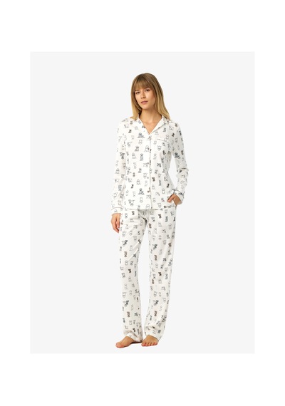 Blackspade Kadın Pijama Takımı 52264 - Desenli