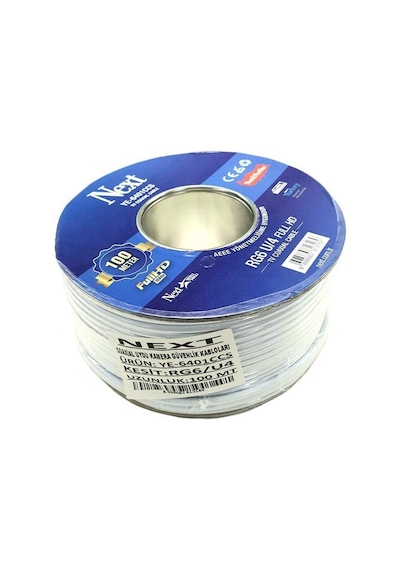 Next Ye-6401Ccs Rg6-U4 Full Hd Anten Kablosu 100Metre