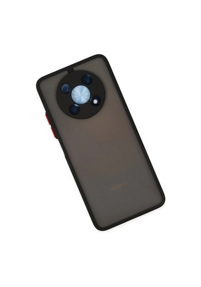 Huawei Nova Y90 Kılıf Montreal Silikon Kapak - Siyah Düz Renkli