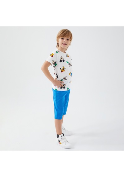 Mickey Mouse D4795-3 Çocuk  Krem Alt Üst Takım