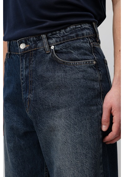 Antioch Baggy Fit Erkek Jean Mavi