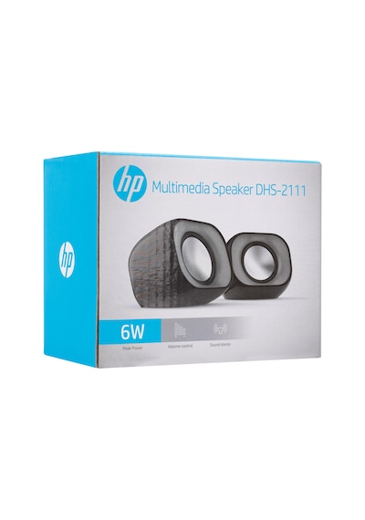 HP DHS-2111 Siyah 6W Multimedya Hoparlör