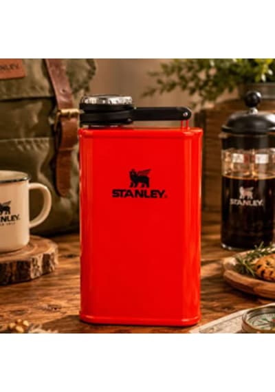 Stanley The Easy-fill Wide Mouth Flask 0.23l / 8oz Blaze Orange Termos As10008370069 Çok Renkli