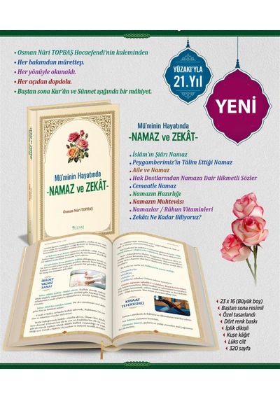 Mü'minin Hayatında Namaz Ve Zekat Her Sayfası Resimli Spotlu ...