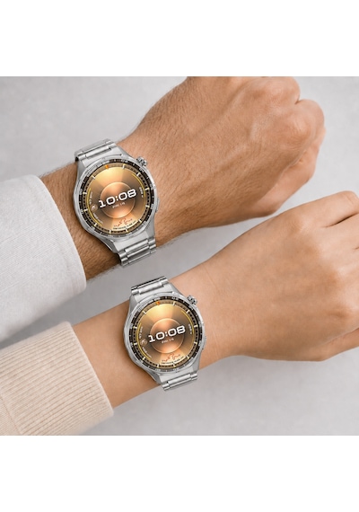 Huawei Watch Gt6 Pro 46mm İle Uyumlu Katlanır Klipsli Paslanmaz Çelik Saat Kordonu