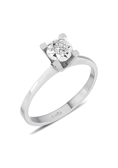 Lova 0,60 Karat Efektli Pırlanta Tektaş Yüzük - 1040109