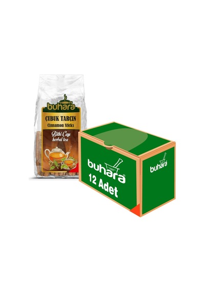 Buhara Toptan Tarçın Kabuk 80 Gr. X 12 Ad.