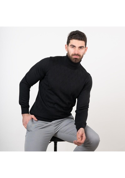 San&Fa Boğazlı Slimfit Erkek Triko Kazak (463171862)