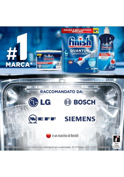 Quantum Infinity Shine 83 Kapsül Bulaşık Makinesi Deterjanı Tableti 1 X 83 Kapsül 2 Paketi