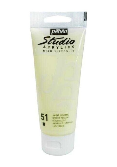 Pebeo Studıo Akrilik Boya 100 Ml Bright Yellow