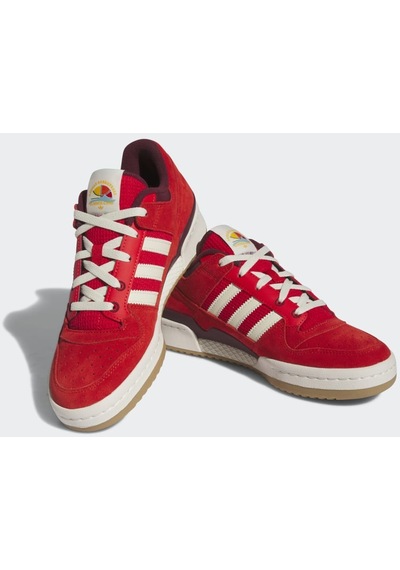 Adidas Ie7176 Forum Low Cl Erkek Günlük Spor Ayakkabısı Kırmızı