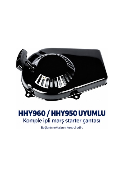 Hhy960/hhy950 Jeneratör Uyumlu Komple İpli Marş Starter Çantası