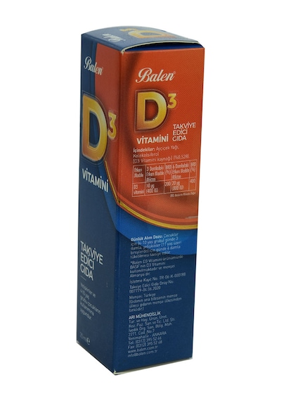 Balen D3 Vitamini Takviye Edici Gıda 20 ML