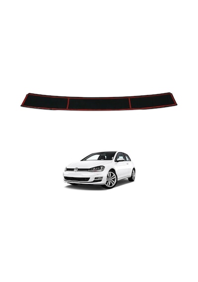 Volkswagen Golf 7 Ferrous Arka Tampon Üstü Koruyucu 2013 2021