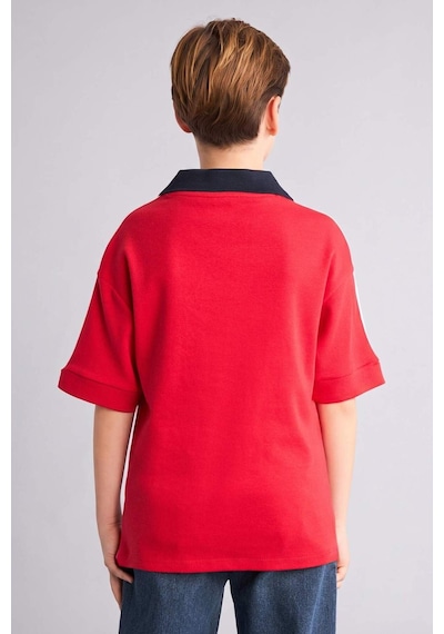 Defacto Oversıze Apaş Yaka Kısa Kollu Polo Tişört Erkek Çocuk H0980a826smrd256 Kırmızı-rd256 Defacto Oversıze Apaş Yaka Kısa Kollu Polo Tişört Erkek Çocuk H0980a826smrd256 Kırmızı-rd256