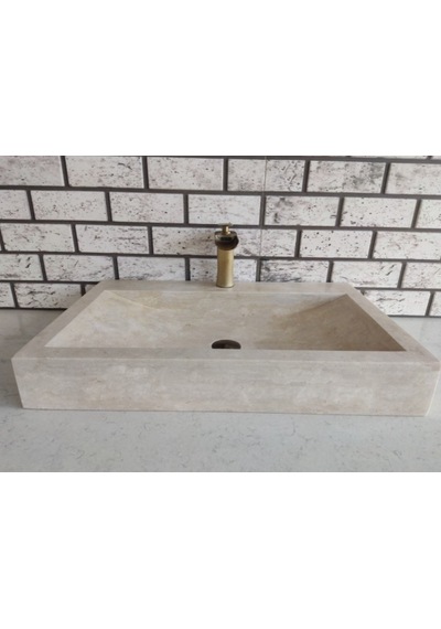 Traverten Yay Mermer Lavabo